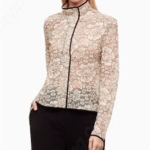 Aritzia⭐️Babaton Lace Blouse♥️RARE
